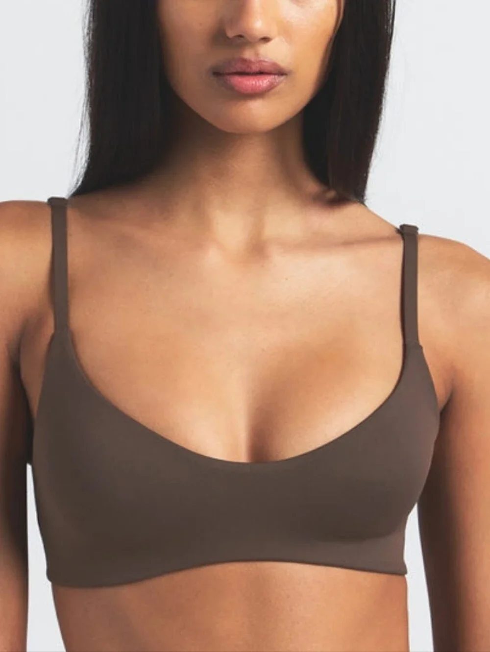 NIKESKIMS MATTE MICRO SCOOP BRA XS